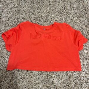 Lululemon Vibrant Red Tee